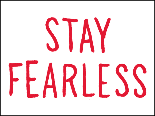 Stay Fearless logo